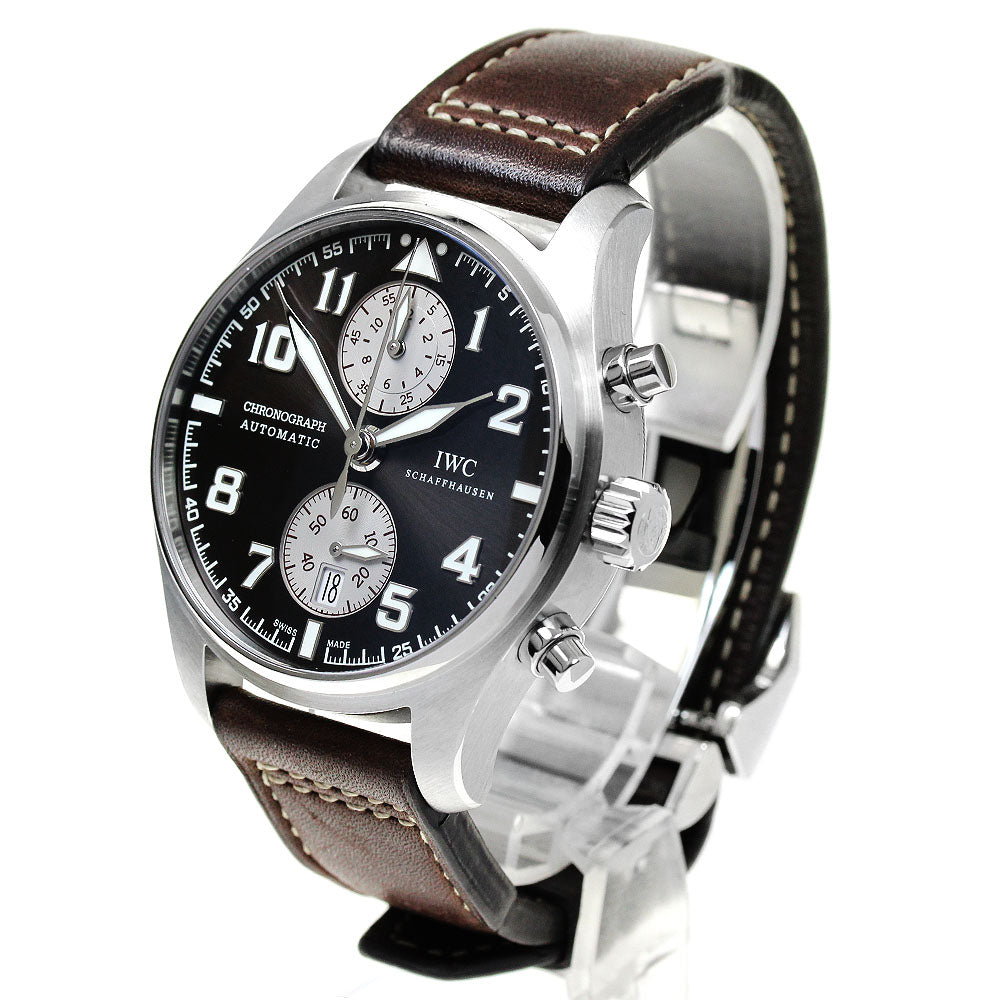 IWC SCHAFFHAUSEN Pilot watch IW387806 Chronograph Automatic Men's_826671