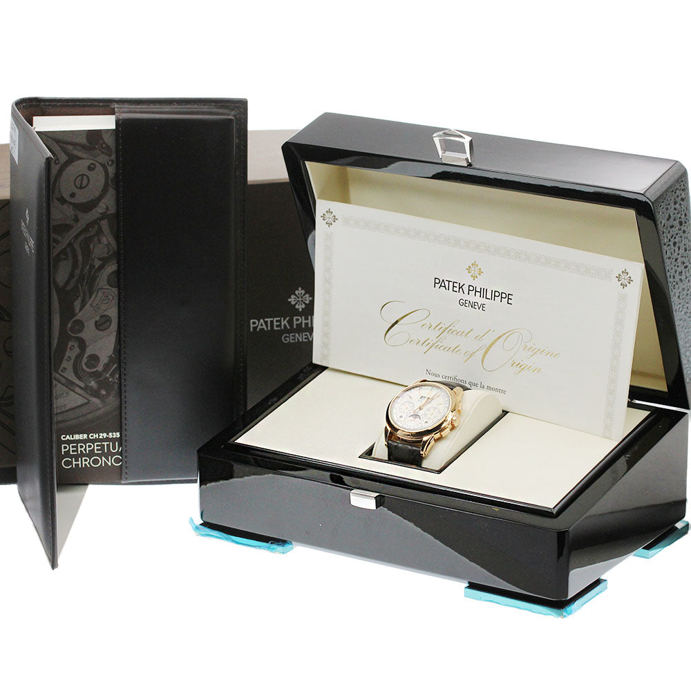 PATEK PHILIPPE Grand complication 5270R-001 K18PG Perpetual calendar Silver Dial Hand Winding Men's Watch_826693