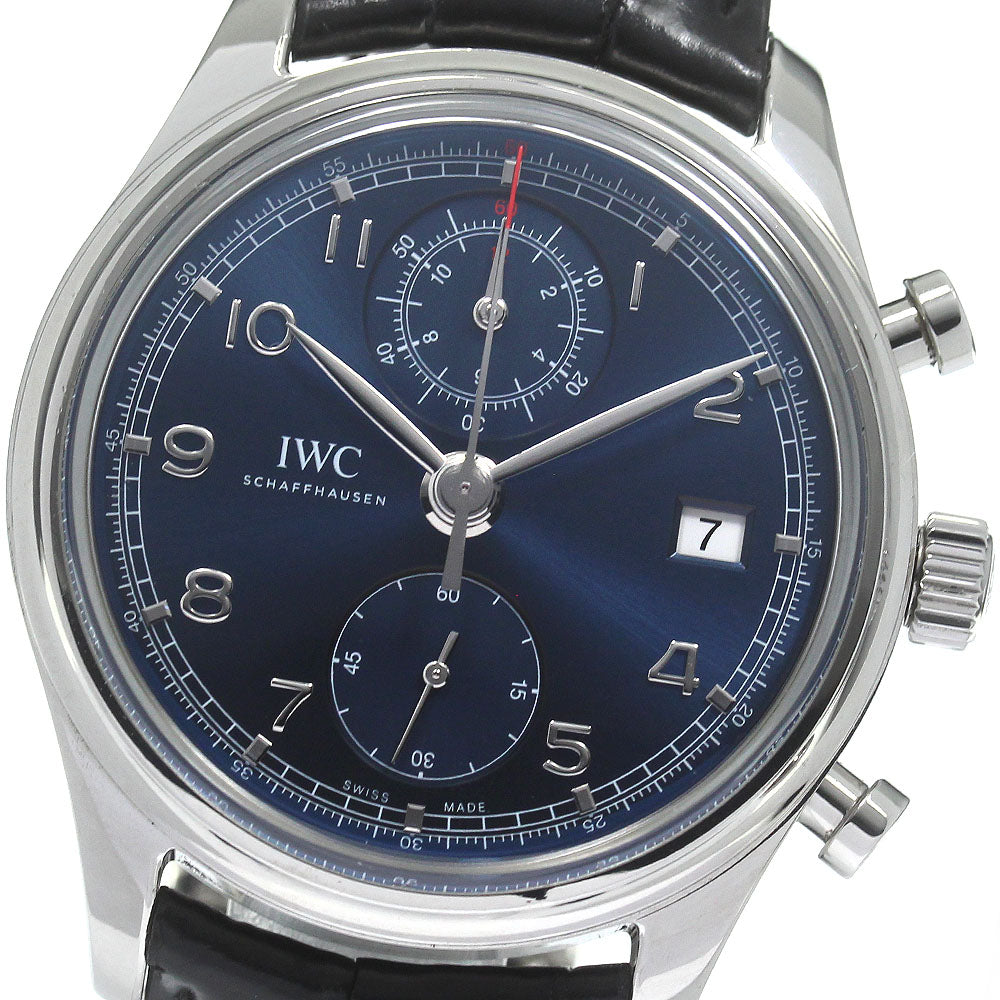 IWC SCHAFFHAUSEN Portugese IW390406 Laureus Chronograph Sport for Good Limited Edition of 1000 pieces blue Dial Automatic Men's Watch_826734