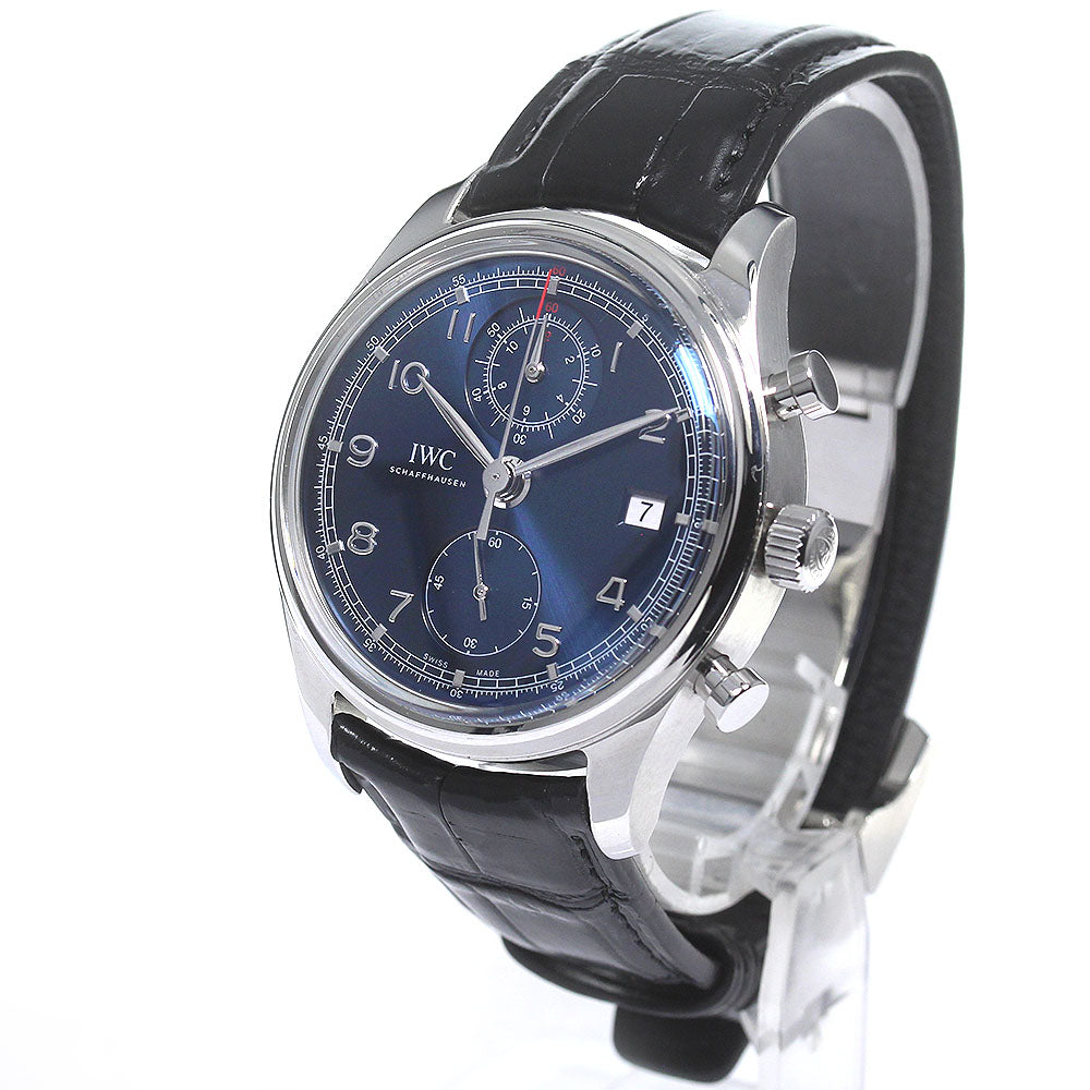 IWC SCHAFFHAUSEN Portugese IW390406 Laureus Chronograph Sport for Good Limited Edition of 1000 pieces blue Dial Automatic Men's Watch_826734