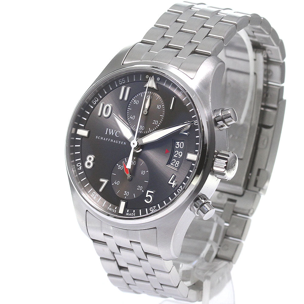 IWC SCHAFFHAUSEN Pilot watch spitfire IW387804 Chronograph AT Men's_826743