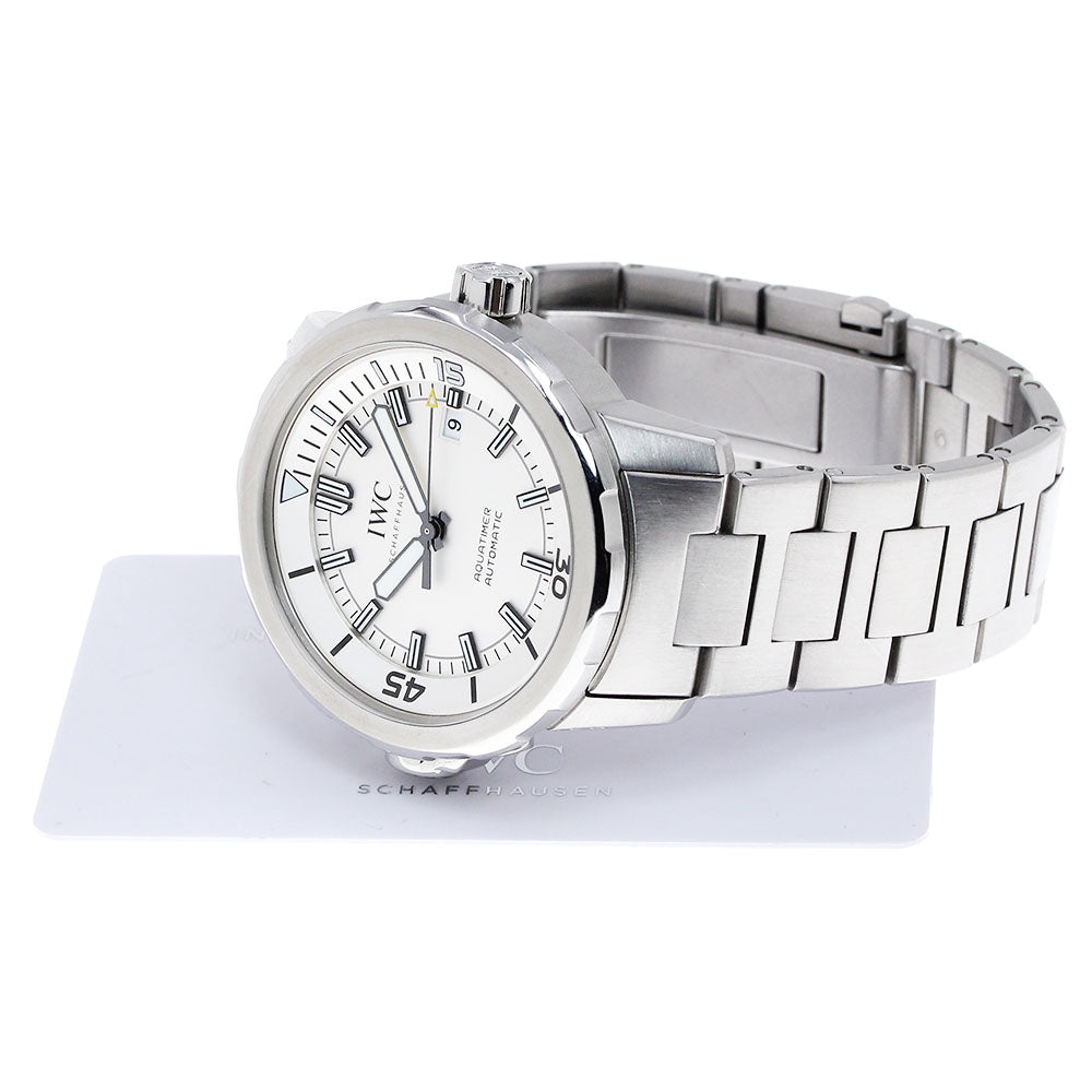 IWC SCHAFFHAUSEN Aqua timer IW329004 Silver Dial Automatic Men's Watch_826750