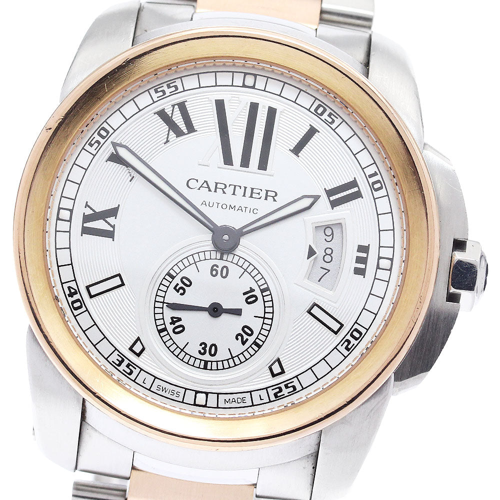 CARTIER Calibre de Cartier W7100036 PG/SS Automatic Men's Watch_826771