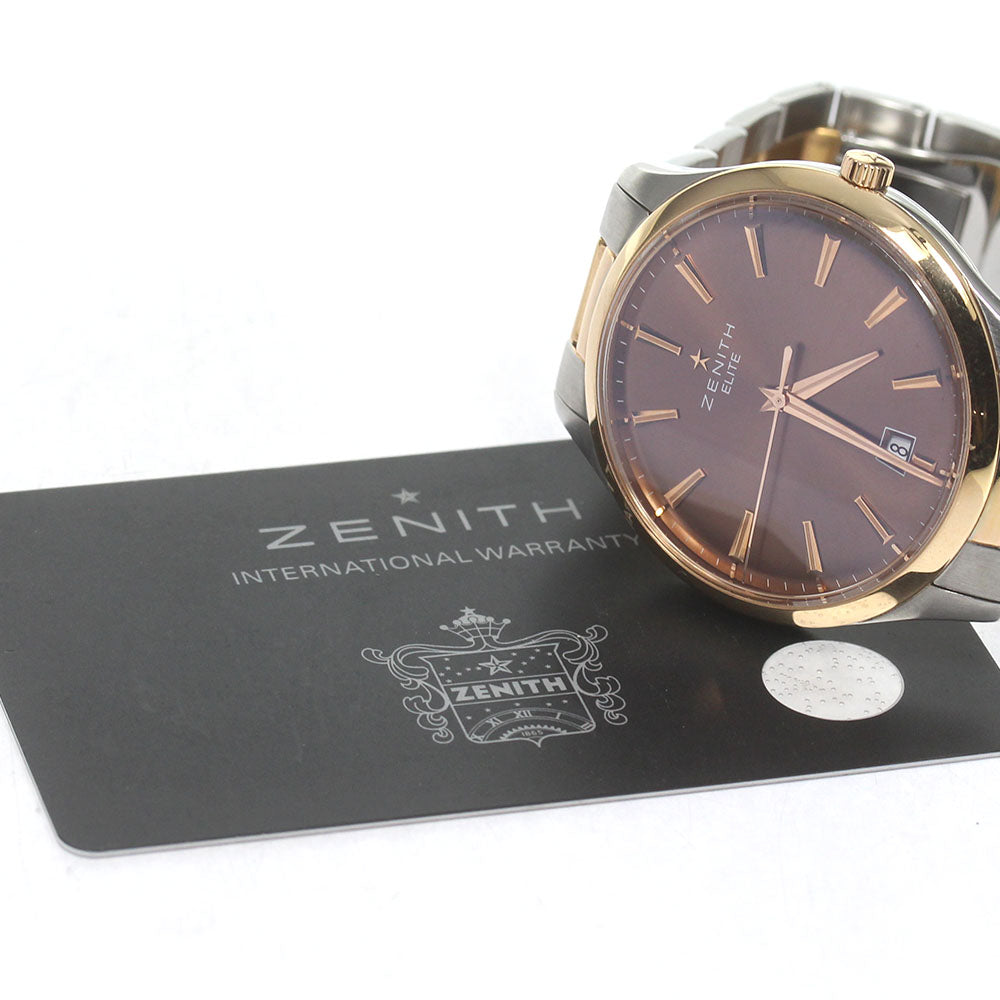 ZENITH Captain Central Second 51.2020.670 Date bronze Dial AT Men's Watch_826774