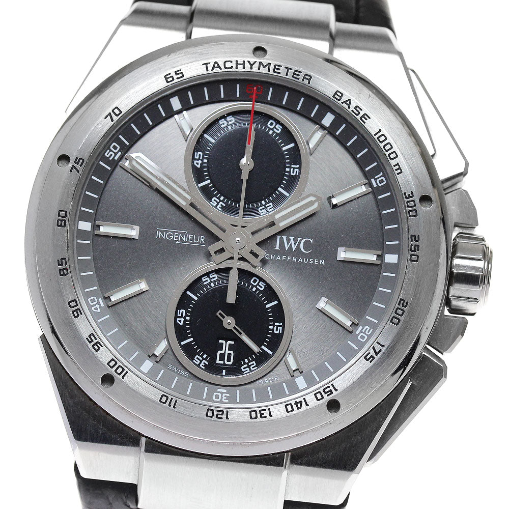 IWC SCHAFFHAUSEN In Junior Chronograph Racer IW378507 Date gray Dial Automatic Men's Watch_826788