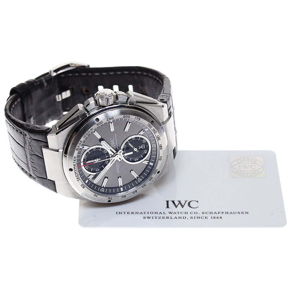 IWC SCHAFFHAUSEN In Junior Chronograph Racer IW378507 Date gray Dial Automatic Men's Watch_826788