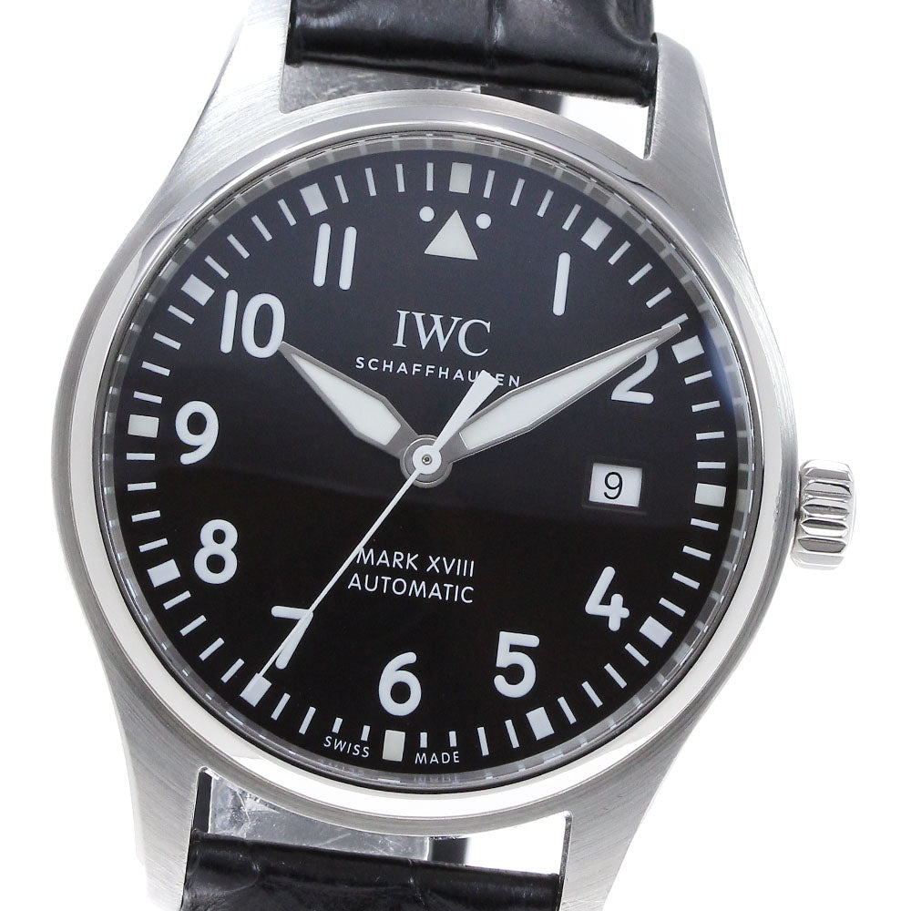 IWC SCHAFFHAUSEN Pilot's Watch Mark XVIII Antoine de Saint Exupery IW327003 Dark brown Dial Automatic Men's Watch_826800