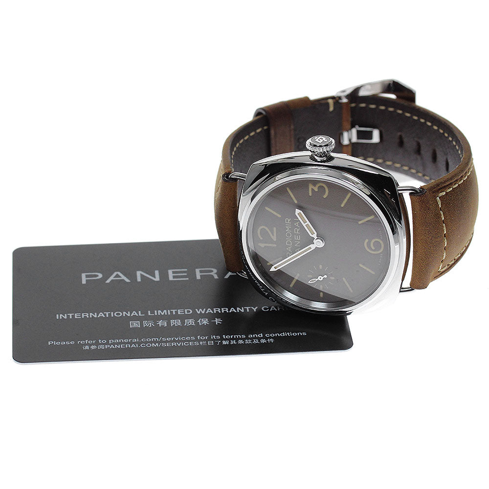 PANERAI Radiomir PAM01385 Limited to 300 Brown Dial Hand Winding Men's_826808