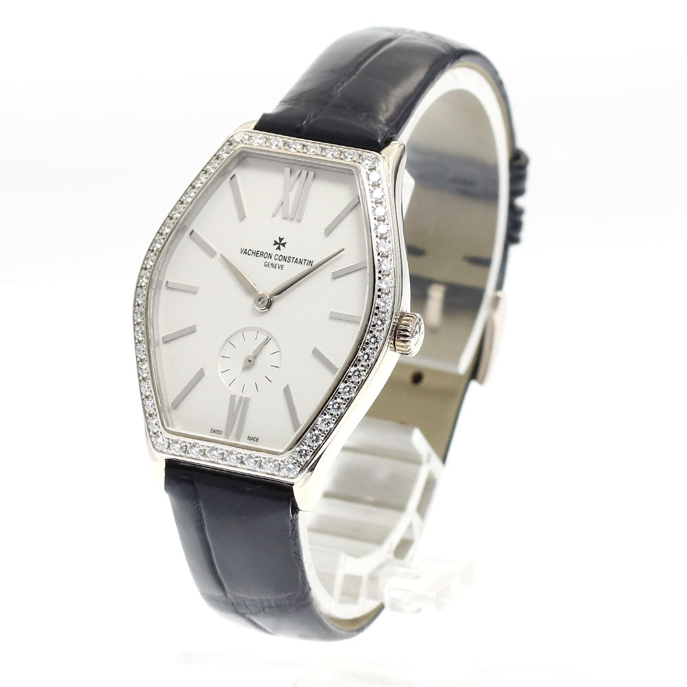 VACHERON CONSTANTIN Marte 81515/000G-9891 K18WG diamond bezel Silver Dial Hand Winding Boy's Watch_826809