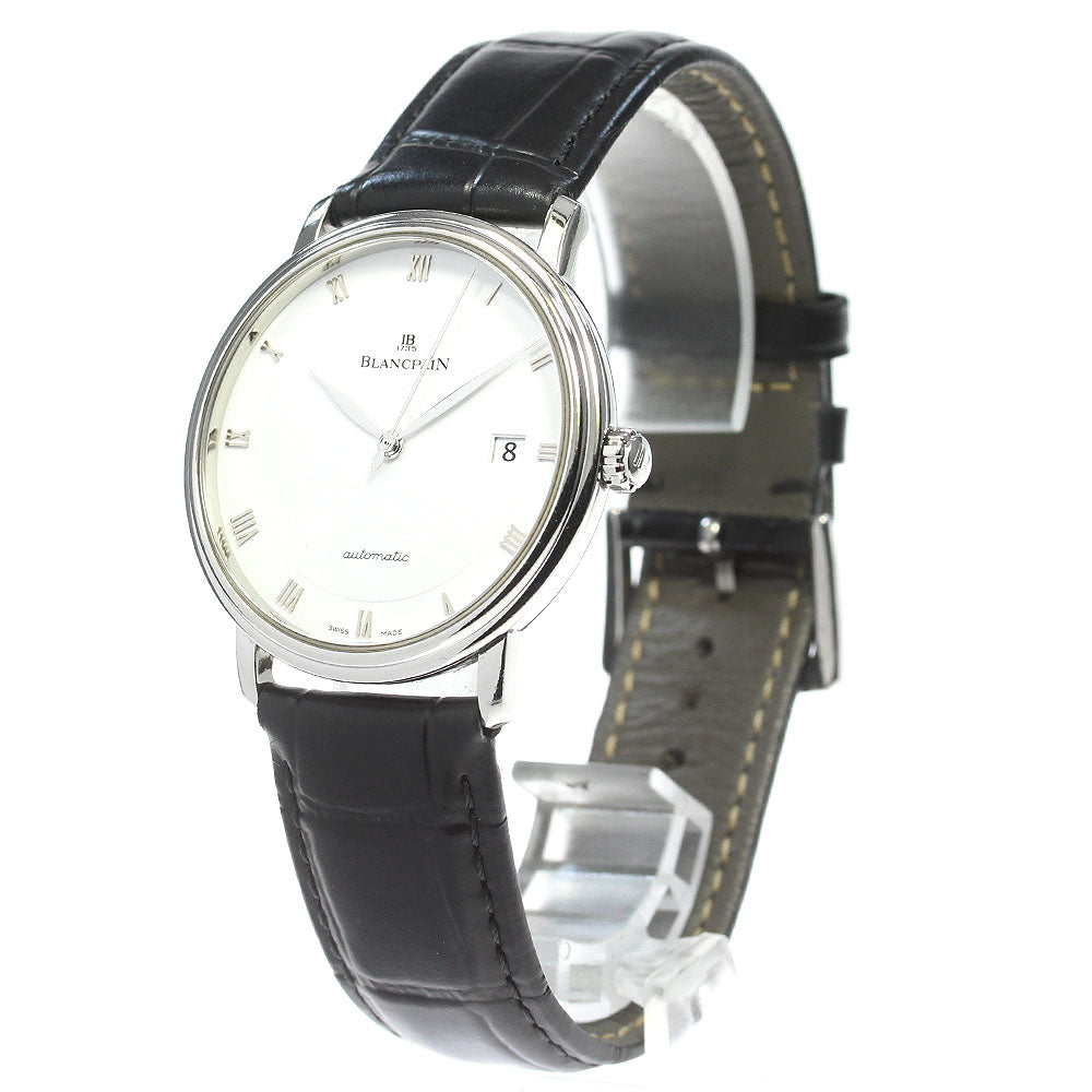 Blancpain Villeret Ultra Slim Ref.6223 Date white Dial Automatic Men's Watch_826839