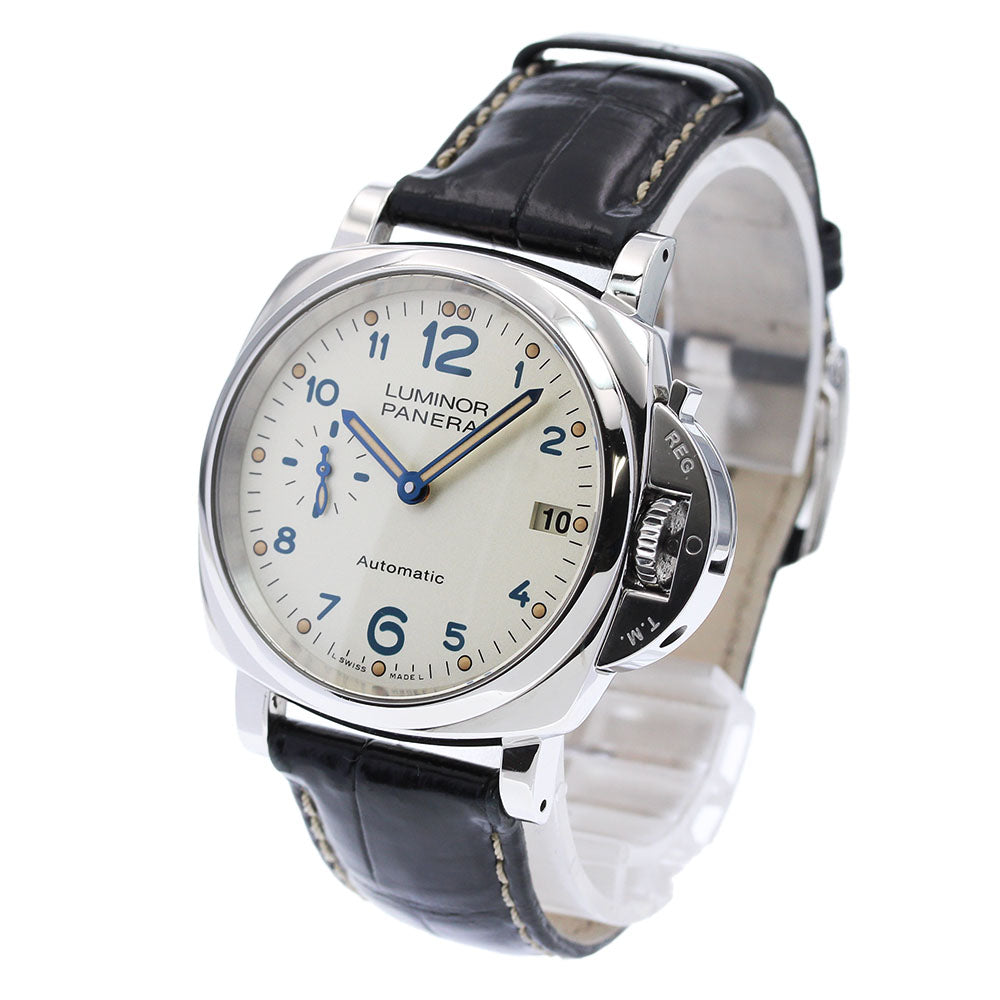 PANERAI Luminor Due 3 Days Acciaio PAM00903 Silver Dial Automatic Men's Watch_826848