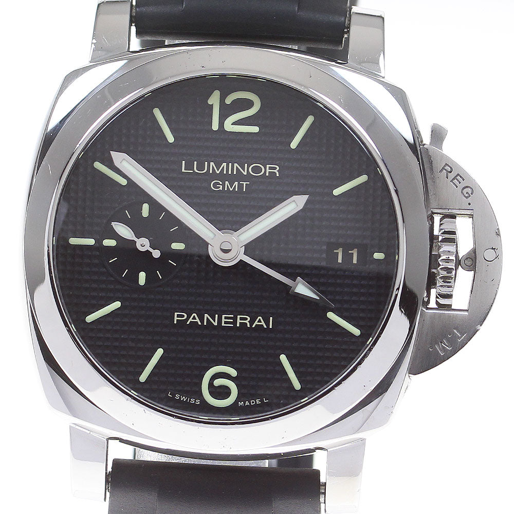 PANERAI Luminor 1950 3 Days Acciao PAM00535 GMT Automatic Men's Watch_826850