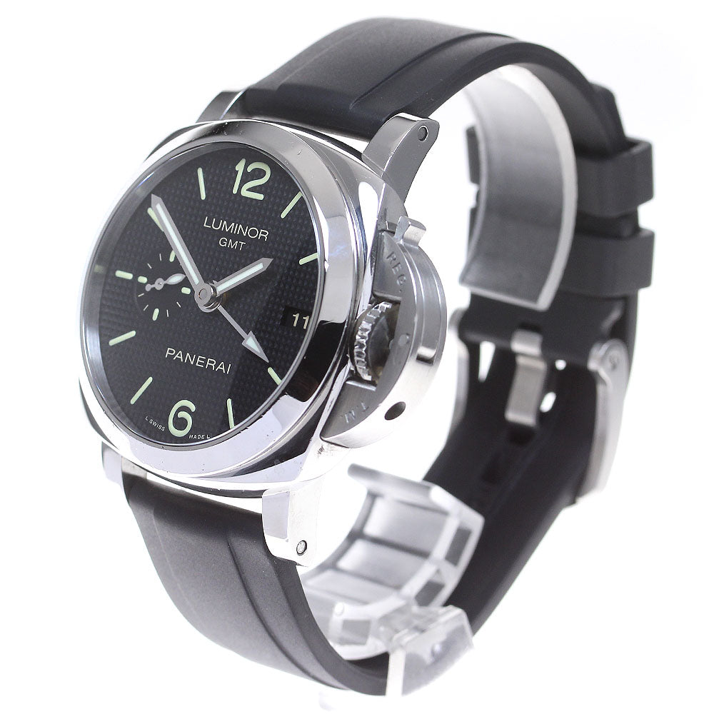 PANERAI Luminor 1950 3 Days Acciao PAM00535 GMT Automatic Men's Watch_826850