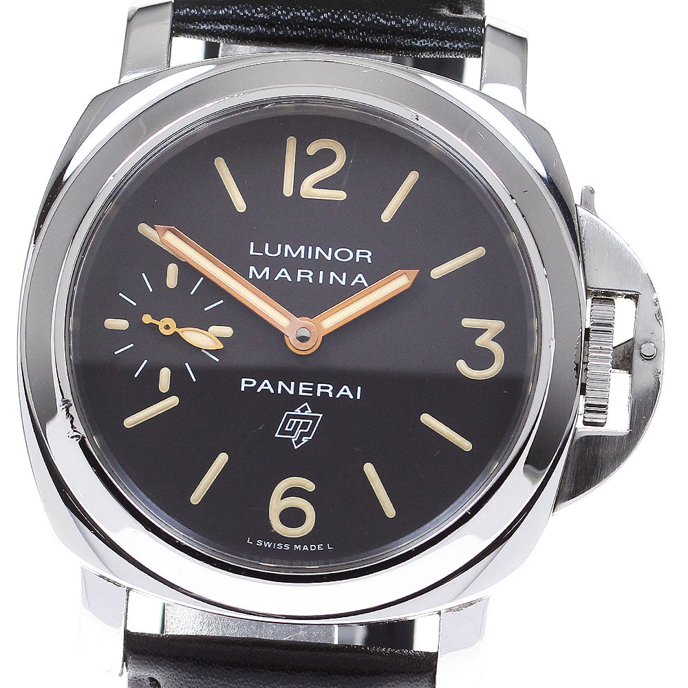 PANERAI Luminor Marina Logo Acciaio PAM00632 Hand Winding Men's Watch_826864