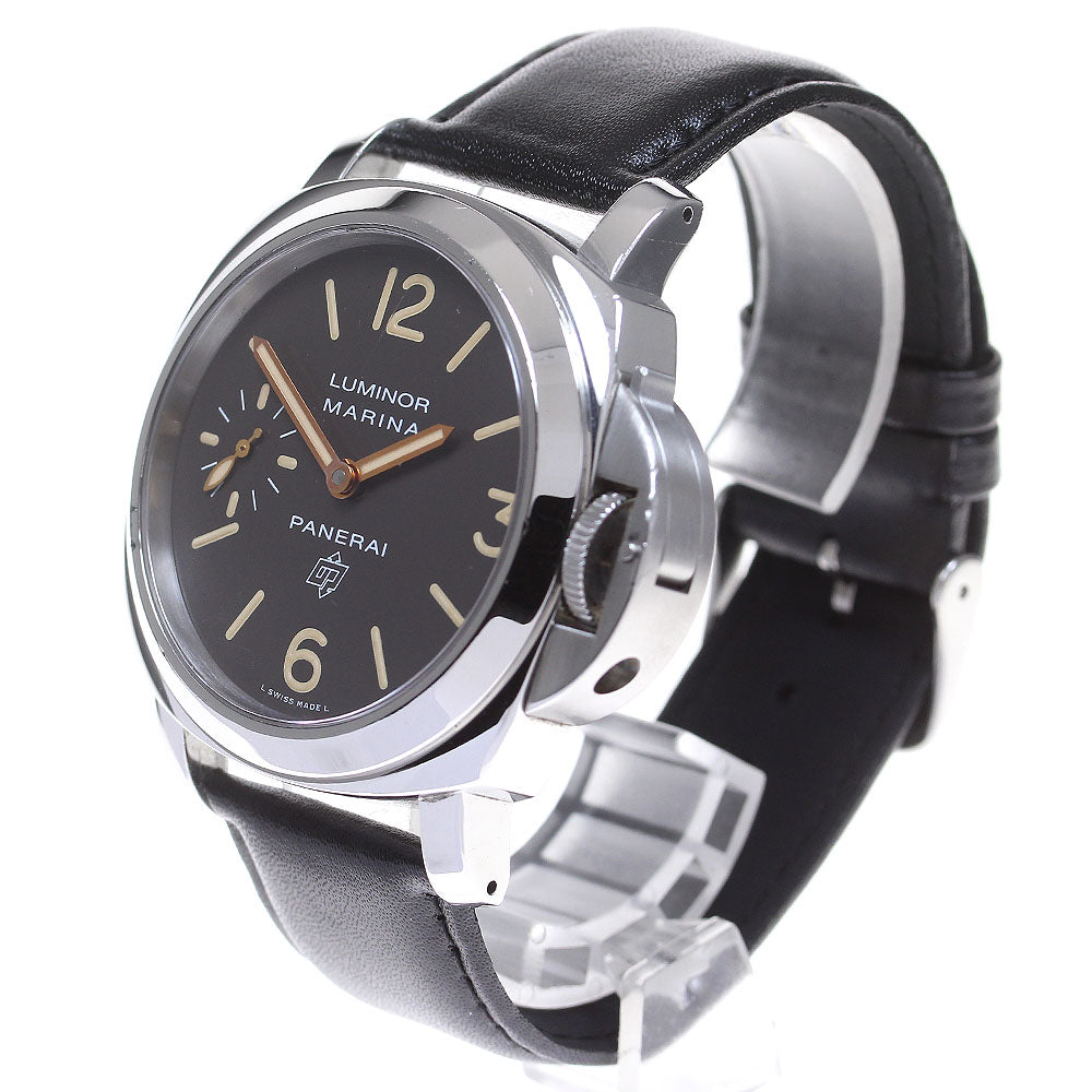 PANERAI Luminor Marina Logo Acciaio PAM00632 Hand Winding Men's Watch_826864