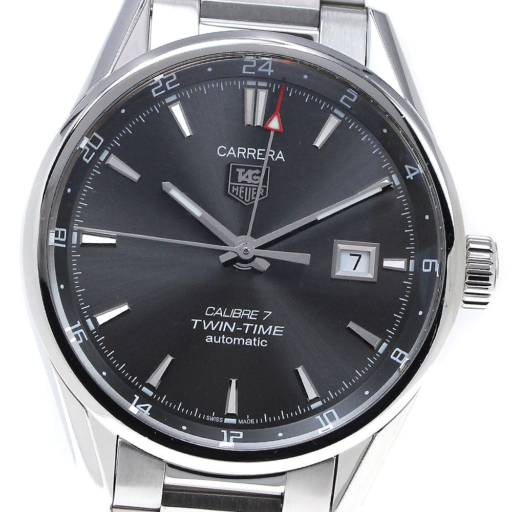 TAG HEUER Carrera twin time WAR2012-0 Caliber 7 Automatic Men's Watch_826930