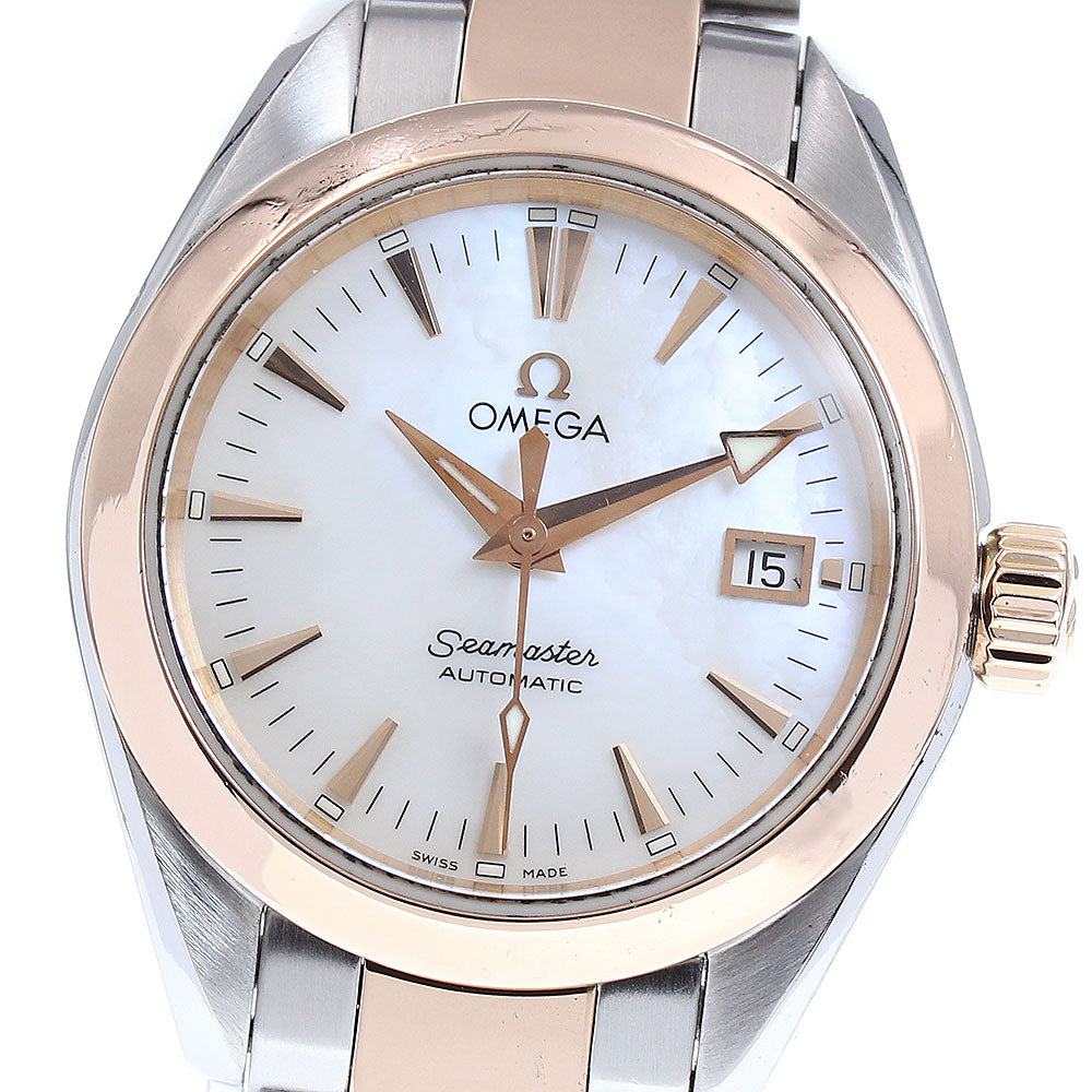OMEGA Seamaster 2373.70 Date White shell Dial Automatic Ladies Watch_826934