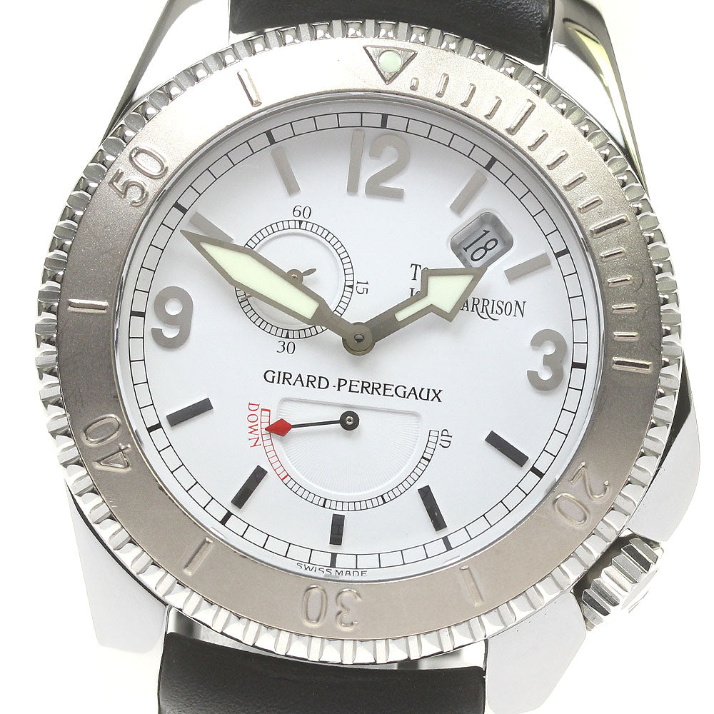 GIRARD PERREGAUX Seahawk II 4991 John Harrison WG Bezel Automatic Men's_827063