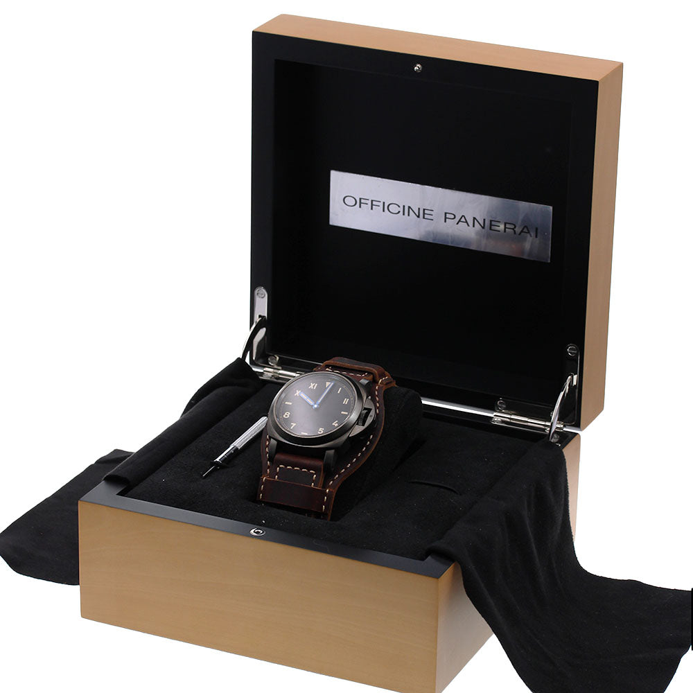 PANERAI Luminor California PAM00779 black Dial Hand Winding Men's Watch_827147