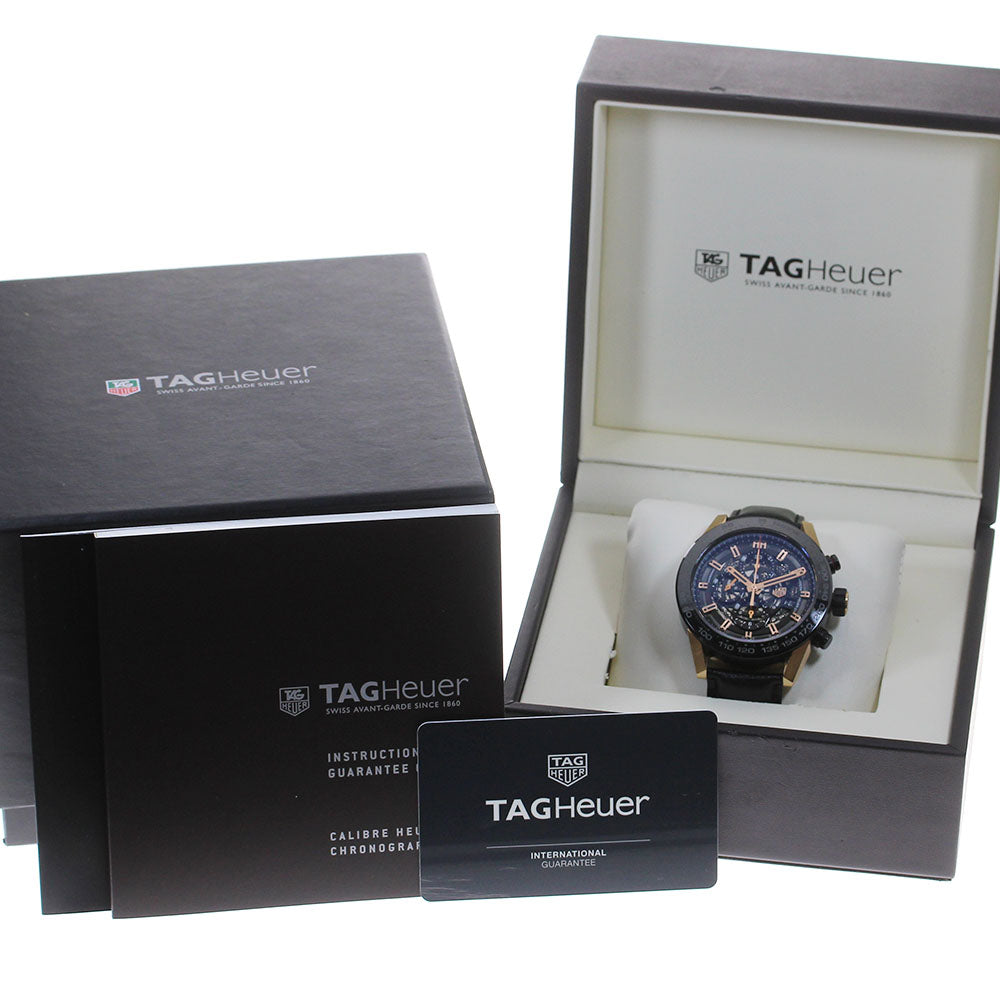 TAG HEUER Carrera CAR2A5A Chronograph skeleton Dial Automatic Men's Watch_827216
