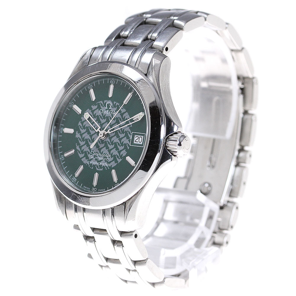 OMEGA Seamaster120m Jacques Mayol 1998 2506.70 green Dial AT Men's Watch_827227