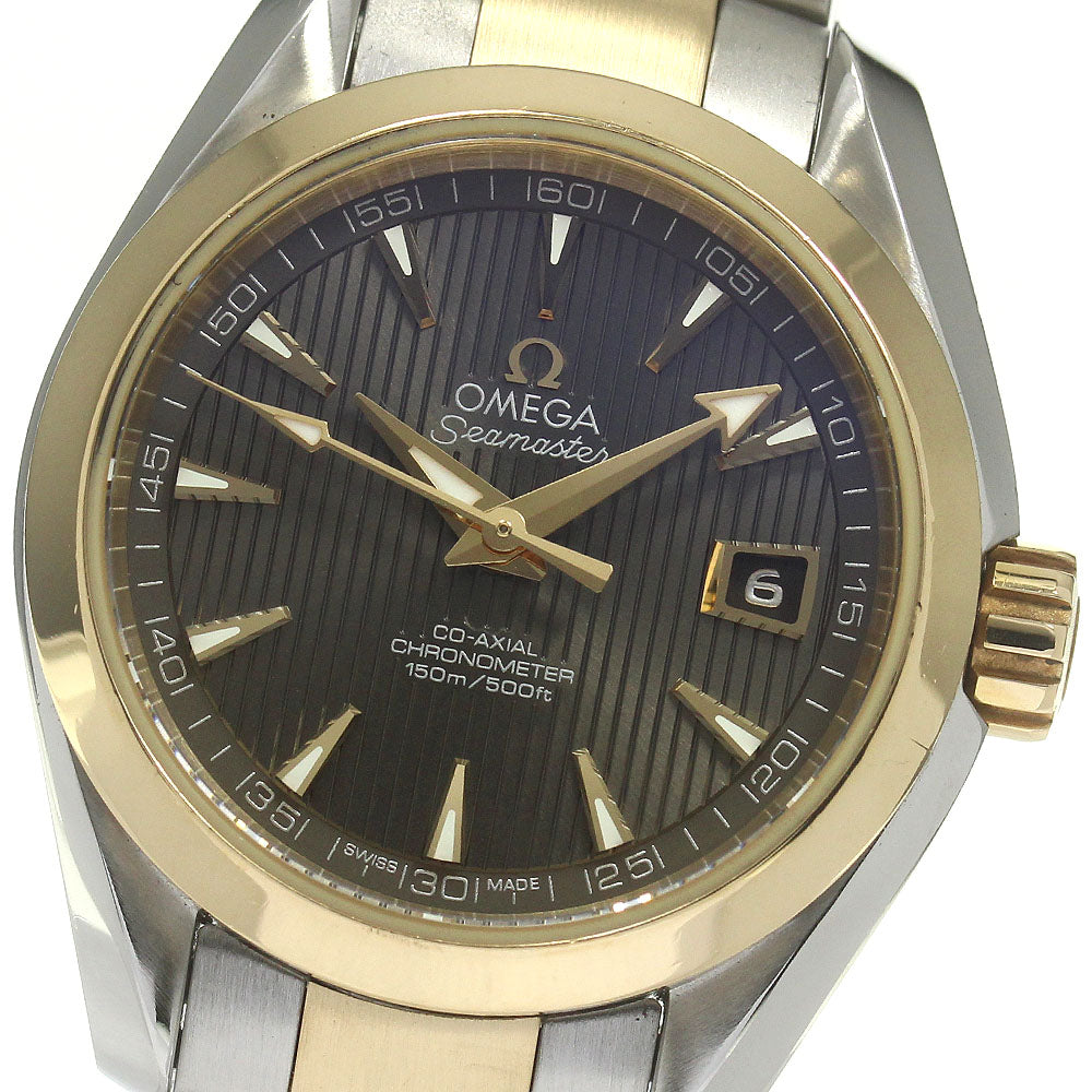 OMEGA Seamaster Aqua Terra 150M 231.20.30.20.06.002 K18YG Bezel AT Ladies_827240