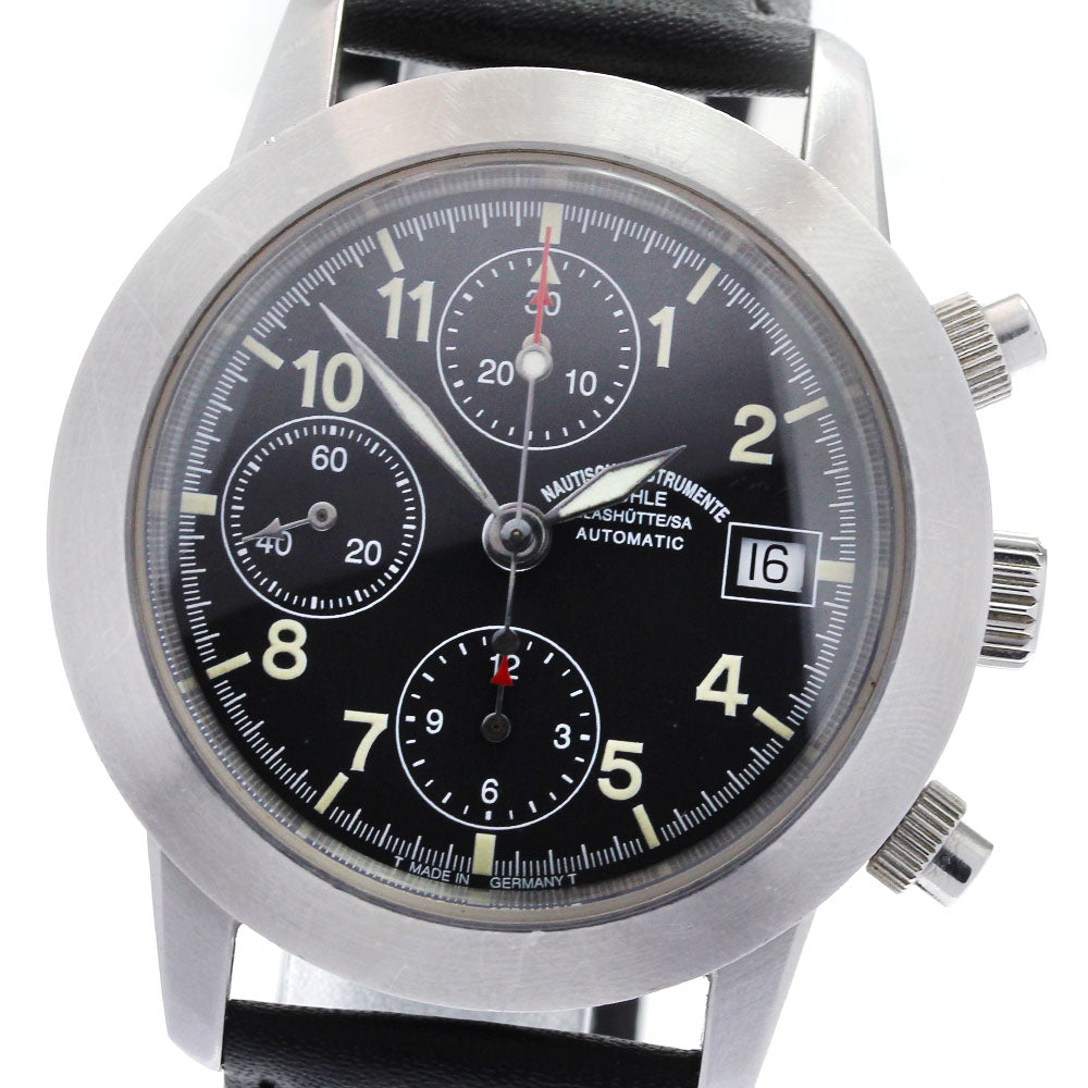 Muhle Glashutte Sports M12300 Chronograph Black Dial Automatic Men's_827253