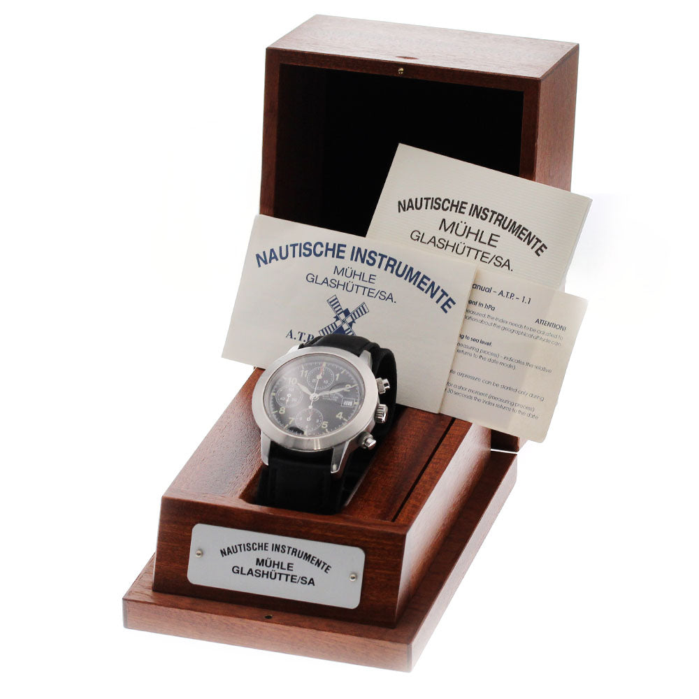 Muhle Glashutte Sports M12300 Chronograph Black Dial Automatic Men's_827253