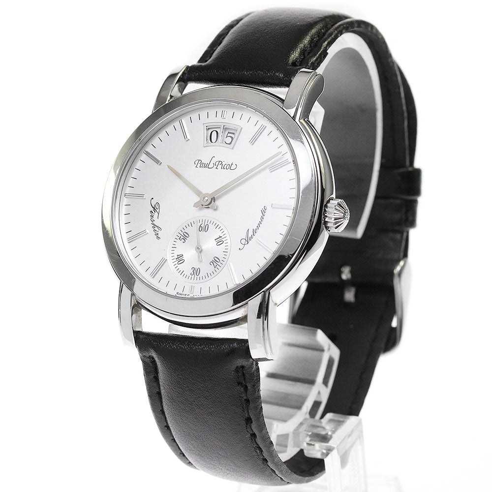 PaulPicot Farshire 4091 Big date Silver Dial Automatic Men's Watch_827272