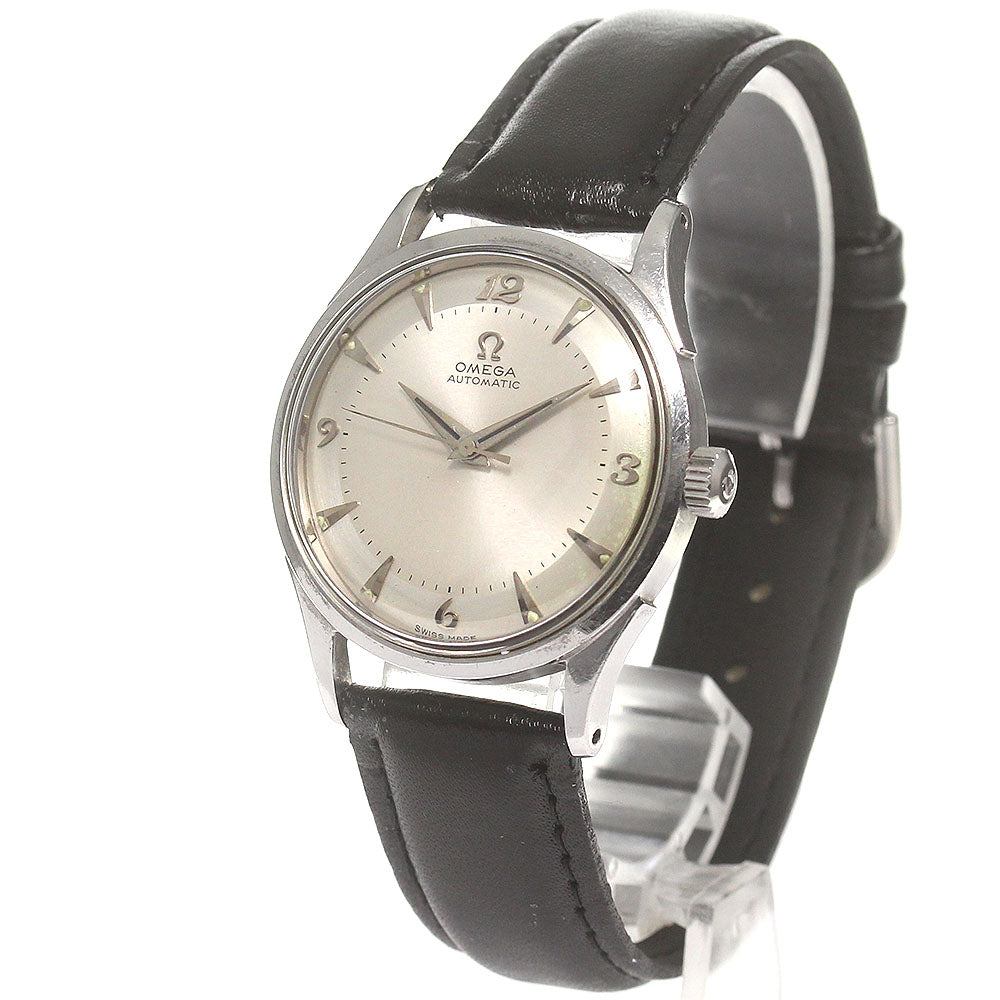 OMEGA 2635-3 Harfloater cal.351 Silver Dial Automatic Men's Watch_827326