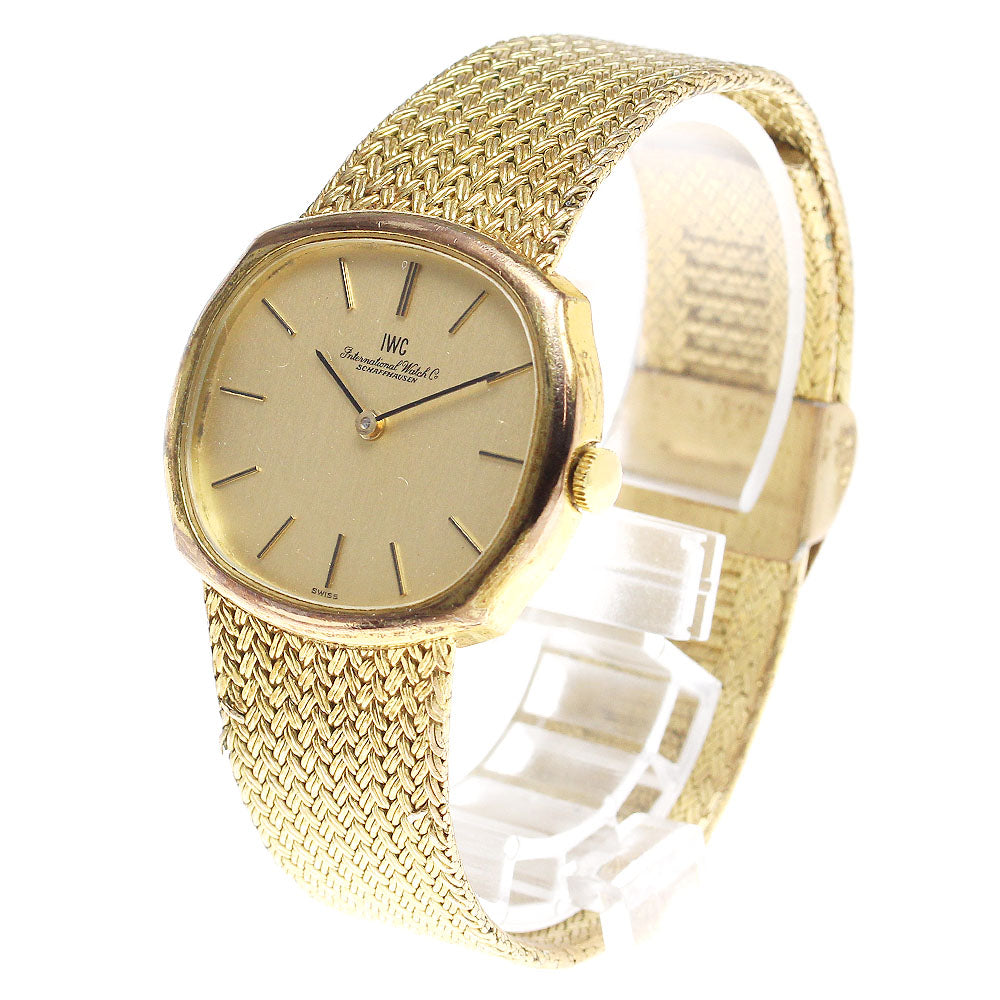 IWC SCHAFFHAUSEN Cal.423 gold Dial Hand Winding Men's Watch_827365