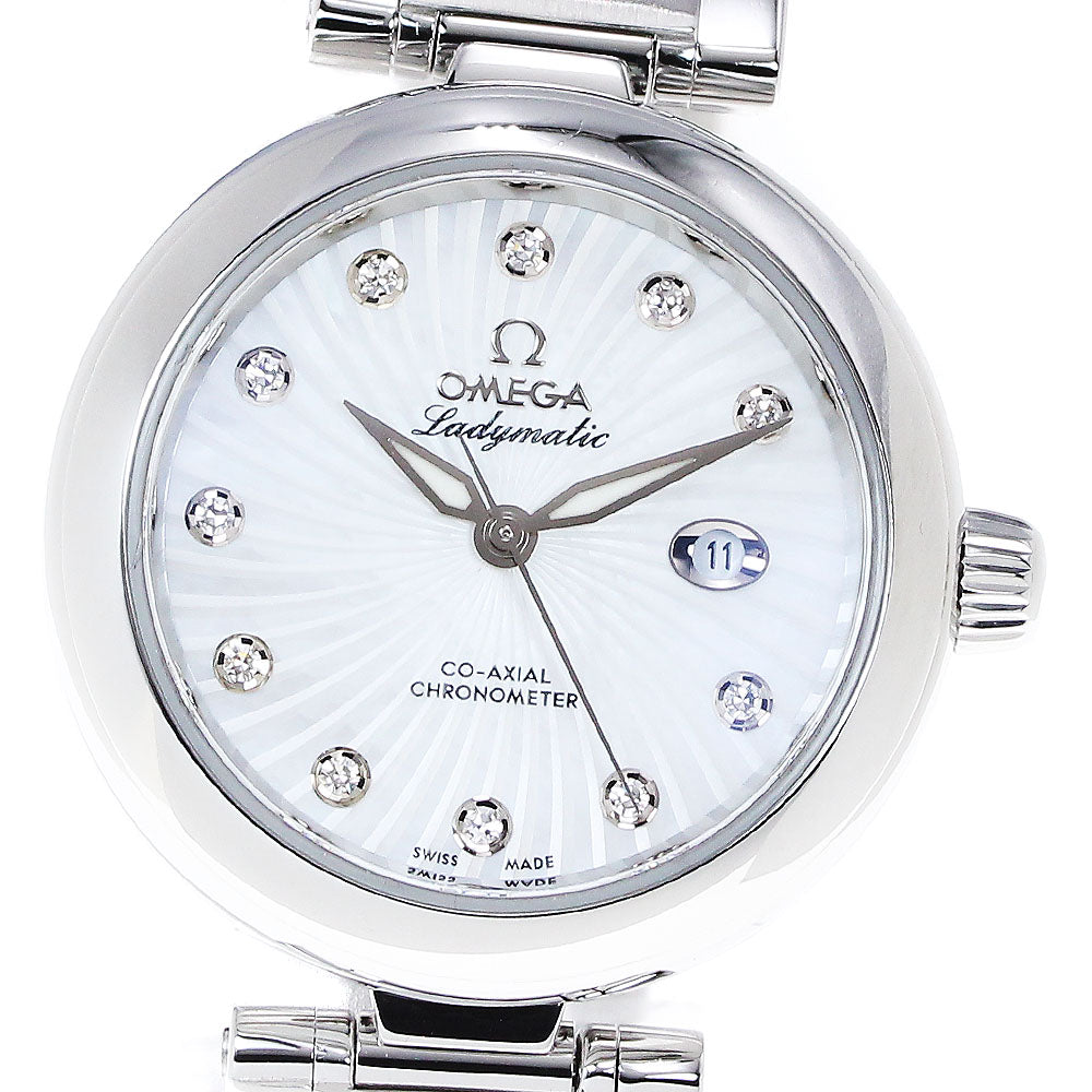 OMEGA De Ville Ladymatic 425.30.34.20.55.001 11P diamond Automatic Ladies_827487