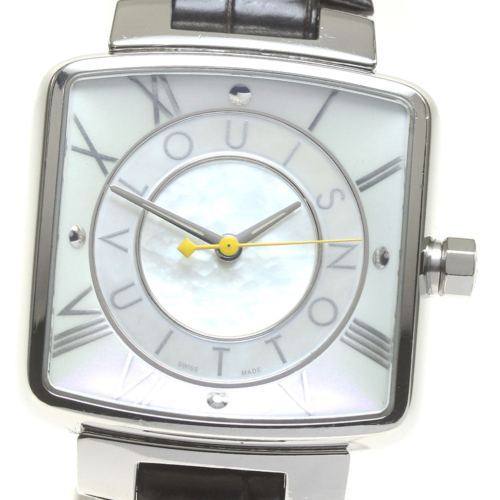 LOUIS VUITTON Speedy Q221C White shell Dial Quartz Ladies Watch_827577