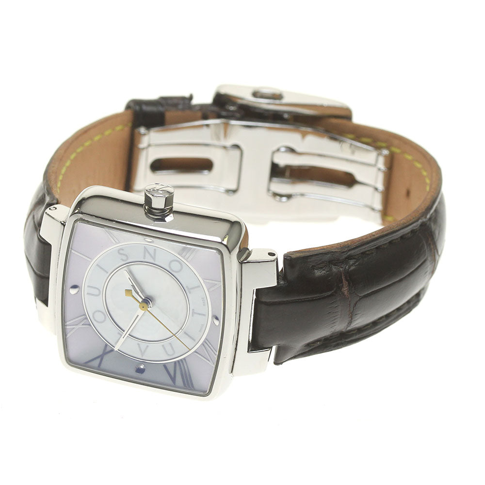 LOUIS VUITTON Speedy Q221C White shell Dial Quartz Ladies Watch_827577