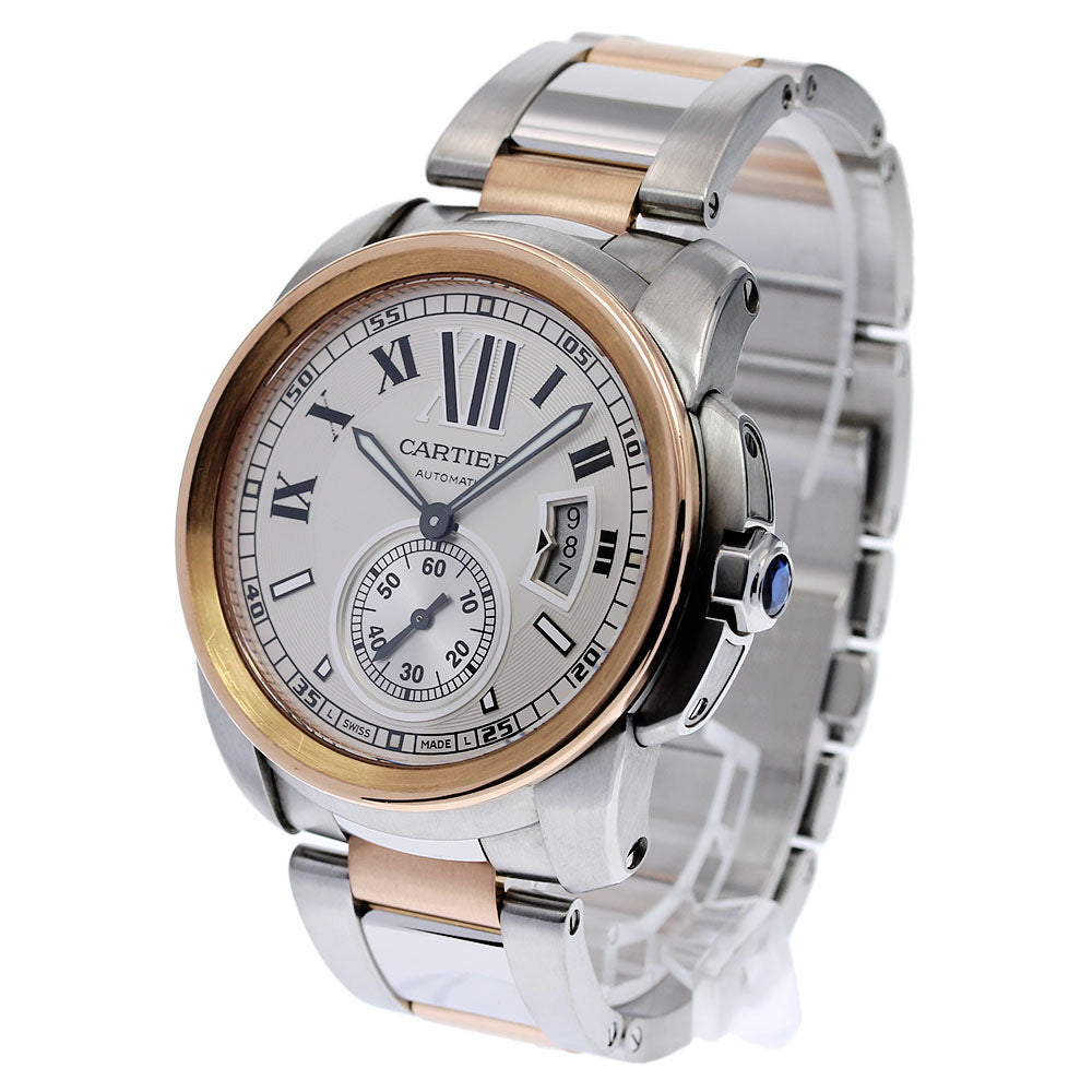 CARTIER Calibre de Cartier W7100036 PG 2 tone Automatic Men's Watch_827745