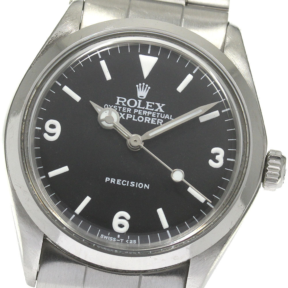 ROLEX Redundant dial Cal.1520 black Dial Automatic Men's Watch_827752