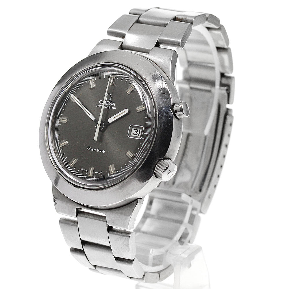 OMEGA Geneve Chronostop gray Dial Hand Winding Men's Watch_827754