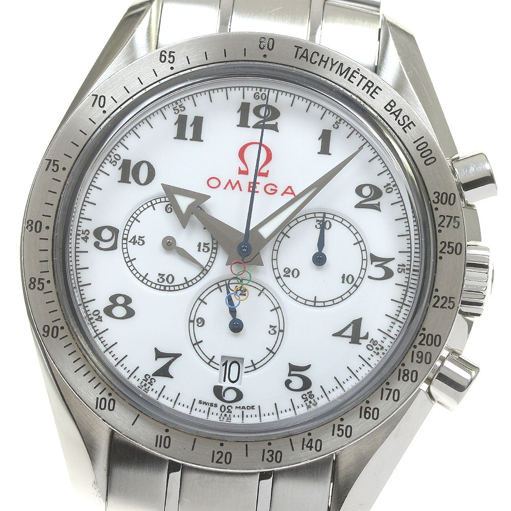 OMEGA Speedmaster Broad Arrow Olympics 321.10.42.50.04.001 white Dial Automatic Men's Watch_827780