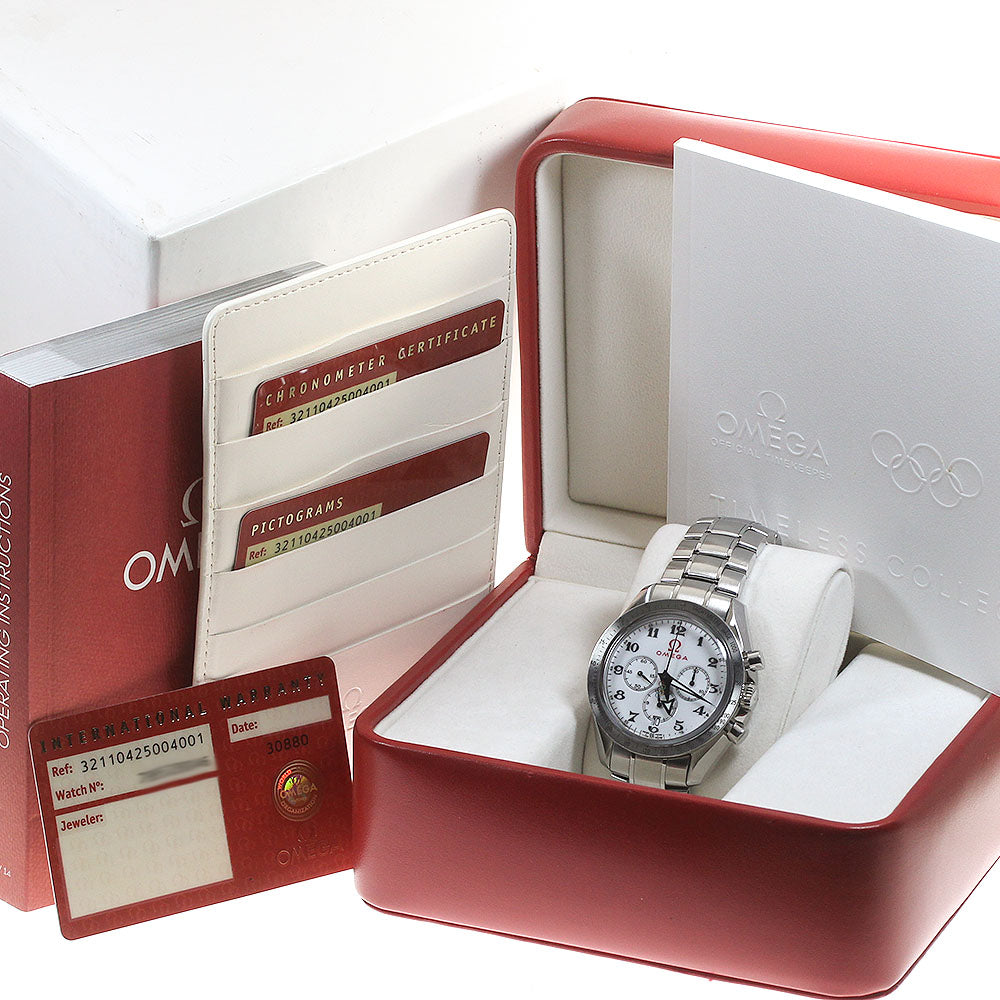 OMEGA Speedmaster Broad Arrow Olympics 321.10.42.50.04.001 white Dial Automatic Men's Watch_827780