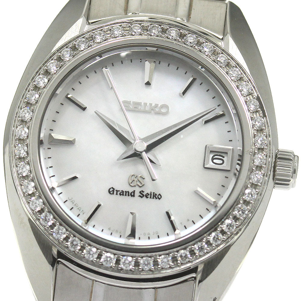 SEIKO Grand Seiko STGF079/4J52-0AD0 Diamond Bezel Quartz Ladies Watch_827791