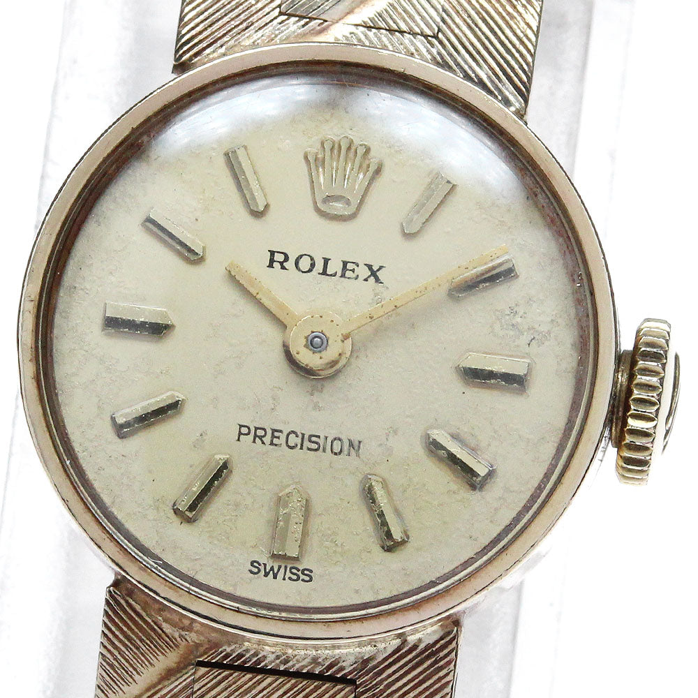 ROLEX Precision K9YG Cal.1401 Vintage gold Dial Hand Winding Ladies Watch_827810