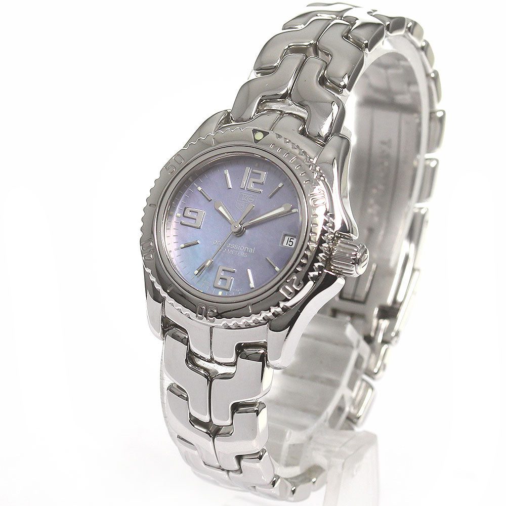 TAG HEUER professional WT141B Date Blue shell Dial Quartz Ladies Watch_827870