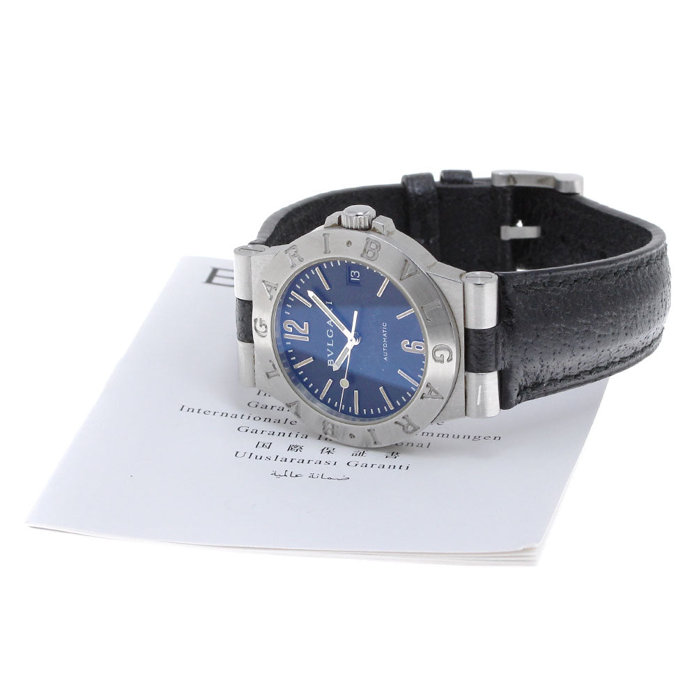 BVLGARI Diagono Sports LCV35S Date black Dial Automatic Men's Watch_827887