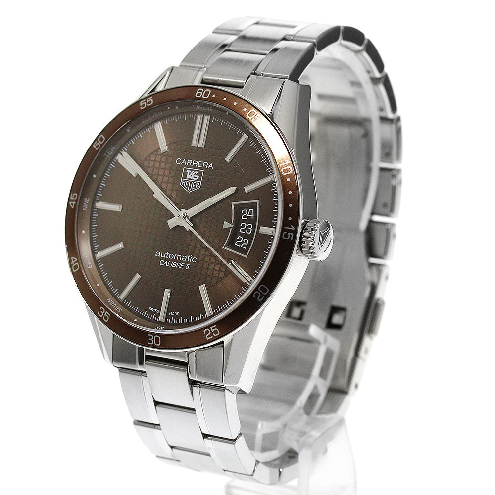 TAG HEUER Carrera WV211N-0 Caliber 5 Brown Dial Automatic Men's Watch_827895