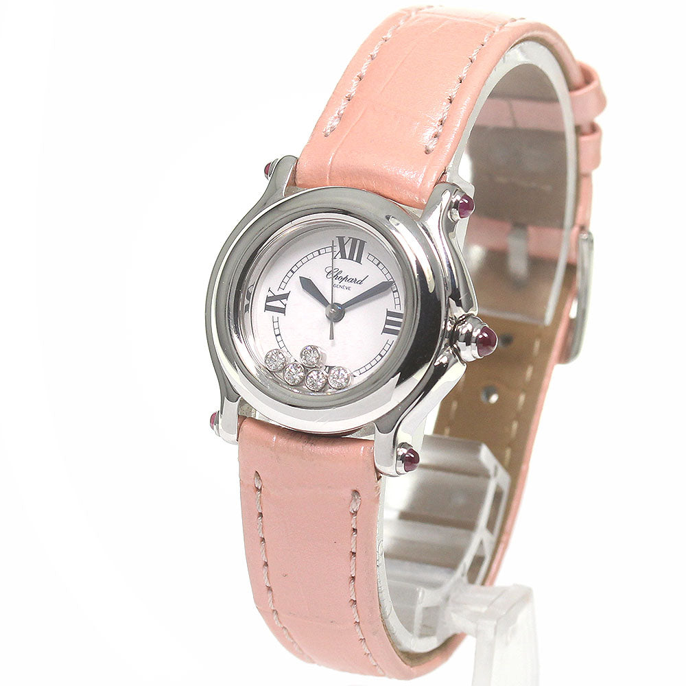 Chopard Happy sports 27/8245-21 5P diamond white Dial Quartz Ladies Watch_827896