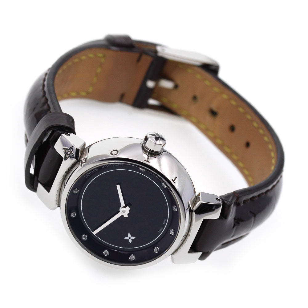 LOUIS VUITTON Tambour Q12M3 Bordeaux Dial Quartz Ladies Watch_828063