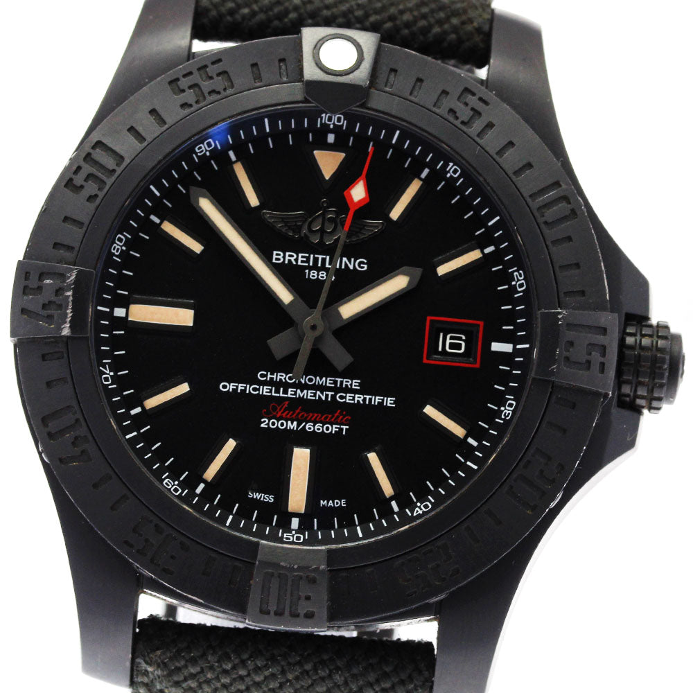 BREITLING Avenger Blackbird 44 V17311 Date Automatic Men's Watch_828112