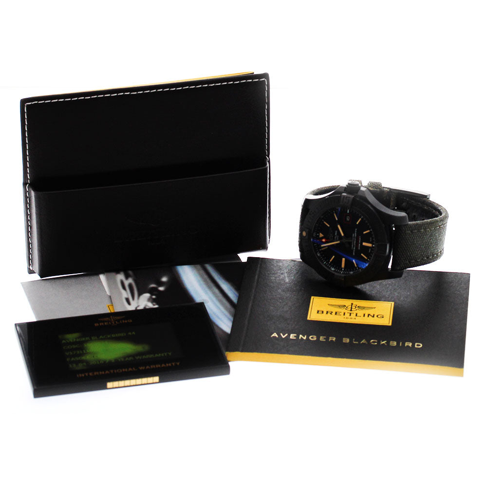BREITLING Avenger Blackbird 44 V17311 Date Automatic Men's Watch_828112