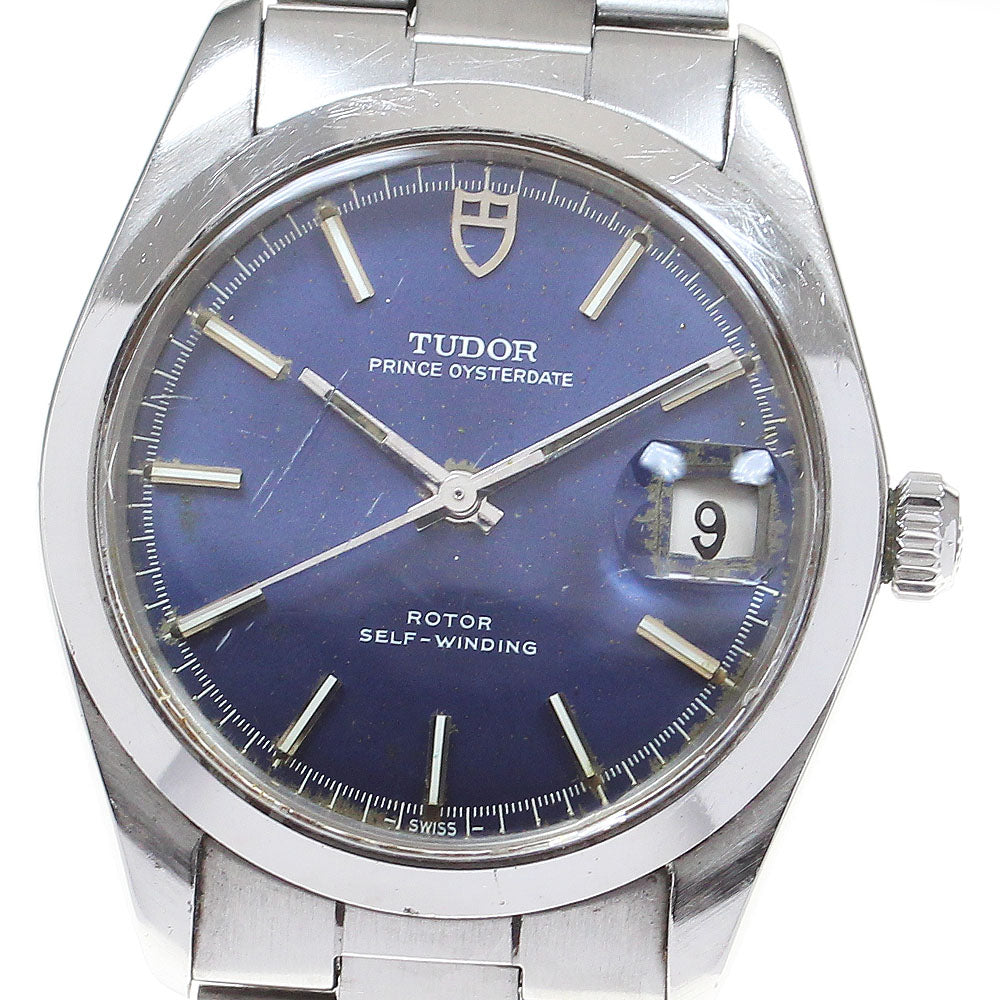 TUDOR Prince Oyster Date 7996/0 cal.2484 Blue Dial Automatic Men's Watch_828134