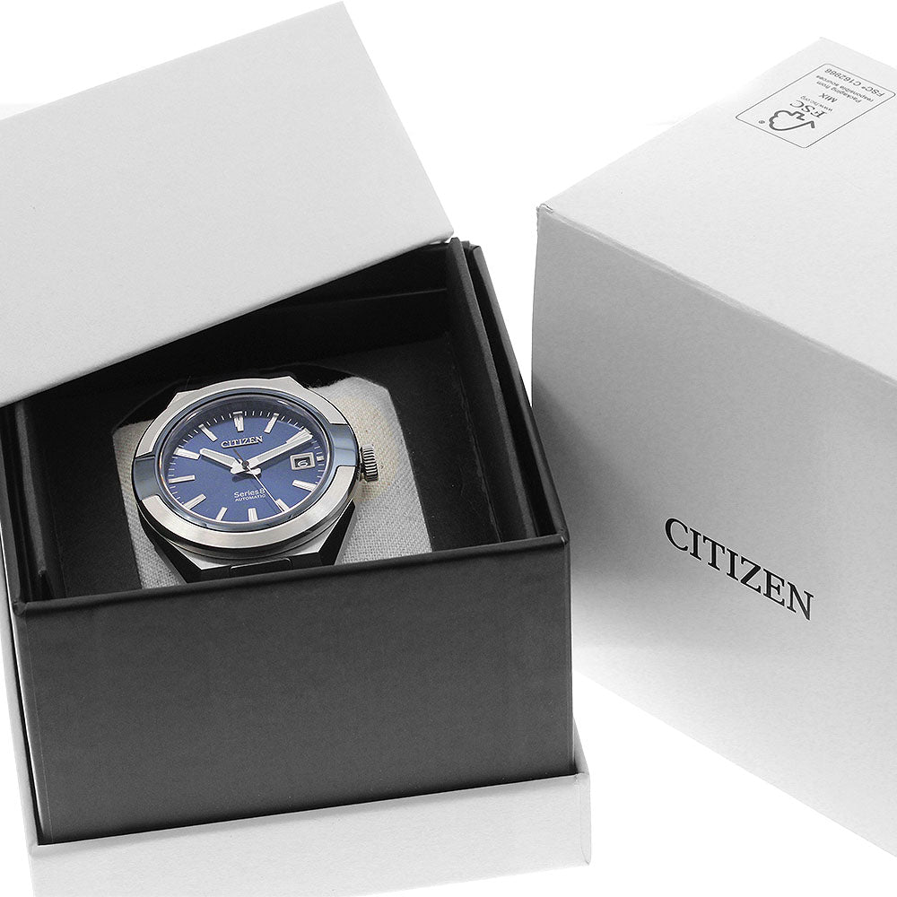 CITIZEN Series 8 NA1005-17L/0950-S125723 Date Navy Dial Automatic Men's_828191